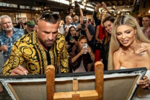 vild art šárka vildová abstraktní malby gram prague dudes & barbies gallery